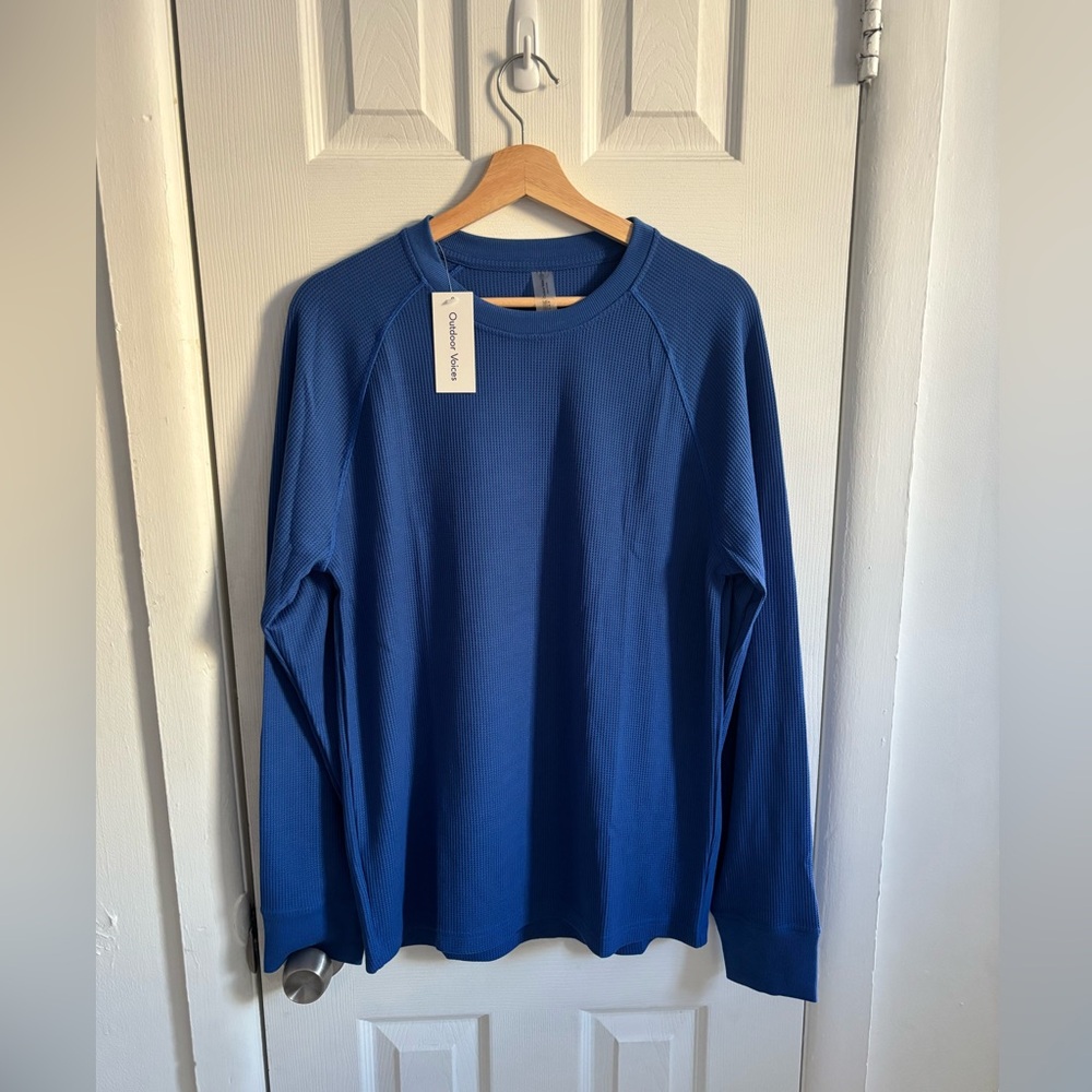Outdoor Voices FastTrack Waffle Long Sleeve Shirt